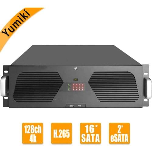 128ch 4K/5.0MP/4.0MP/2.0MP NVR DVR Video Recorder H.265/H.264 16 SATA UHD IP Camera Surveillance Security CCTV System