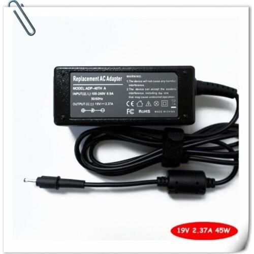 Battery Charger AC Adapter For Asus ZenBook UX21E-XH71/i7-2677M UX21E-KX007V/i3-2367M 19V 2.37A Laptop Power Supply Cord