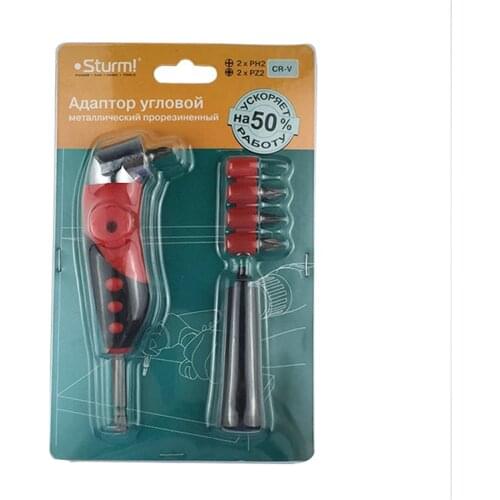 1/4" hex shank L140MM Labor-saving 105 degree turning screw batch Corner with handles Bending positive and negative screwdriver