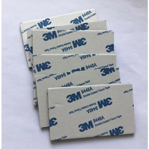 3M 30*40*2mm Strong Double Sided Black Foam Tape Pad Mounting Rectangle Adhesive 10pcs