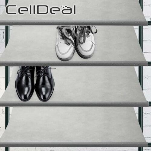 10Pcs Non-woven Gray Shoes Cloth Extend Shoe Shelf Use Life Replacement Cloth Non-woven Shoe Rack Shoe Rack Accessories