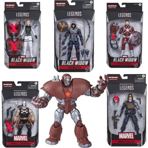 Hasbro Marvel Legends Anime Figures Black Widow Winter Soldier Legends Series 6-Inch Action Figure Collection Model Boy Toys