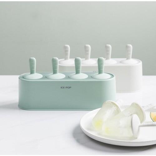 Ice-Cream Mould Ice Sucker Box Home Homemade Popsicle Ice Cube Box Artifact Refrigerator Frozen Ice Cream Box Ice Cream Grinding