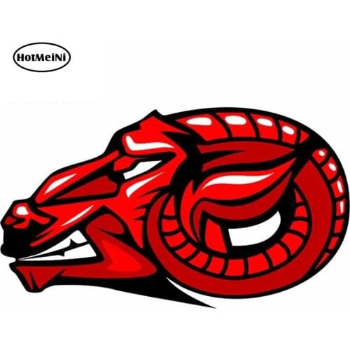 HotMeiNi 13cm x 7.7cm for Ram Cartoon Style Motorcycle Car Stickers Waterproof Scratch-proof Sticker Car Bumper Window Decal