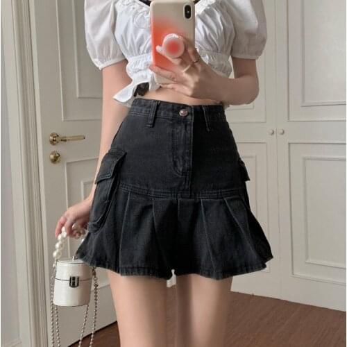 Женские юбки джинсовые Htao China At AliExpress