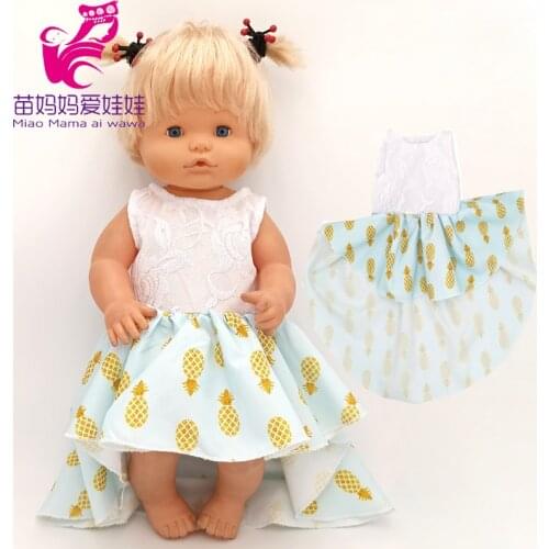 Nenuco Doll Tail Dress 17 Inch 40cm Baby Doll Clothes Costumes Children Birthday Gifts