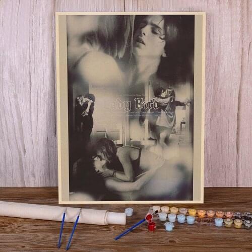 Lady Bird Movie Greta Gerwig Film Saoirse Ronan Painting By Package Acrylic Paints 50*70 Picture By Art