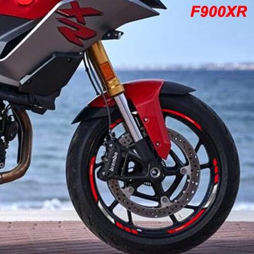 Best selling !! Modified motorcycle personality creative wheel accessories reflective interior side decals for BMW F900XR F900 X