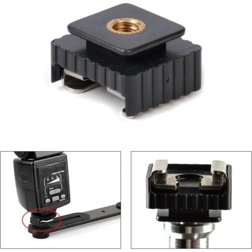 5pcs Studio Light Universal Accessories Mounting With Screw Thread Camera Flash Use Tripod Holder Professional Hot Shoe Adapter