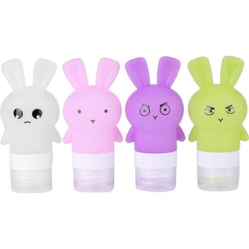 New 75ml Empty Portable Travel Tubes Squeeze Cosmetic Silicone Containers Cream Plastic Pen Bottle Shampoo Empty Squeeze Bottles