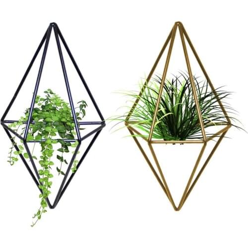Flower Pot Hanging Planters Rack Plants Holder Planter Ornament Garden Flower Pot Wedding Innovative Flower Planter Flowerpot