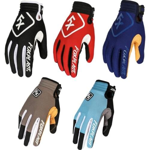 Kapvoe Team Sports Bicycle Gloves Outdoor Fitness Full Finger MTB Bike Motorcycle Gloves Guantes Ciclismo Hombre Hiking Gloves