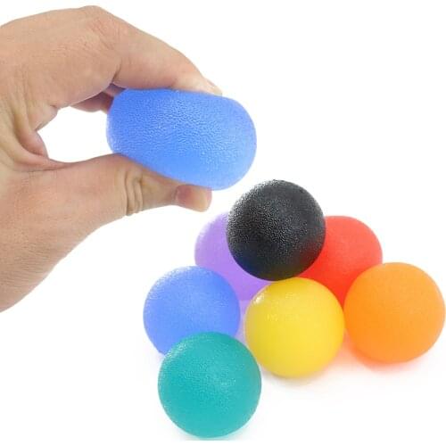 Hand Grip Egg Gripping Ball Finger Trainer Gym Fitness Home Exercise Equipment Handgrip Carpal Expander Strength Muscle Recovery
