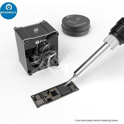 2uul Mini Cooling Fans Type C USB 5V input Power Supply for Cell Phone Motherboard Soldering Repair Air Cooling Mini Fans Tool