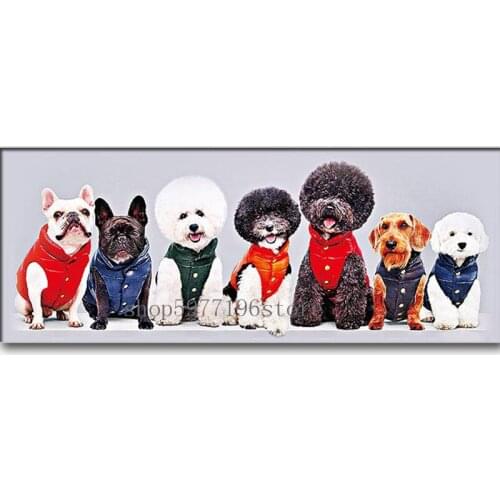 Diamond Painting Full Square/Round Drill Dog 5D Daimond Painting Embroidery Cross Stitch Crystal Mosaic Picture Wall Art