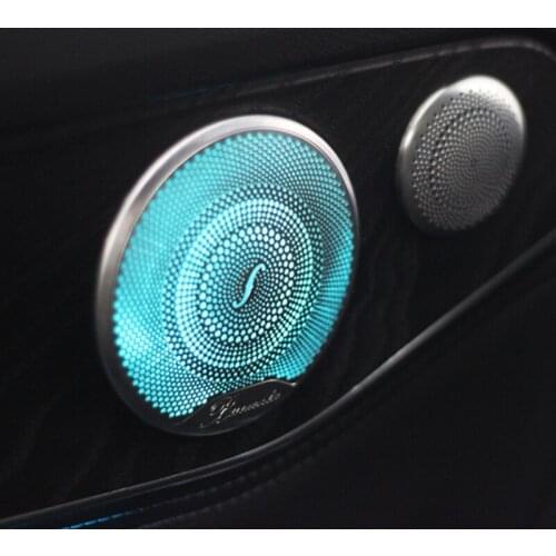 Car Accessories Midrange Speaker Horn Cover Ambient Lights Glow Cover Ambient Light For Mercedes-Benz W213