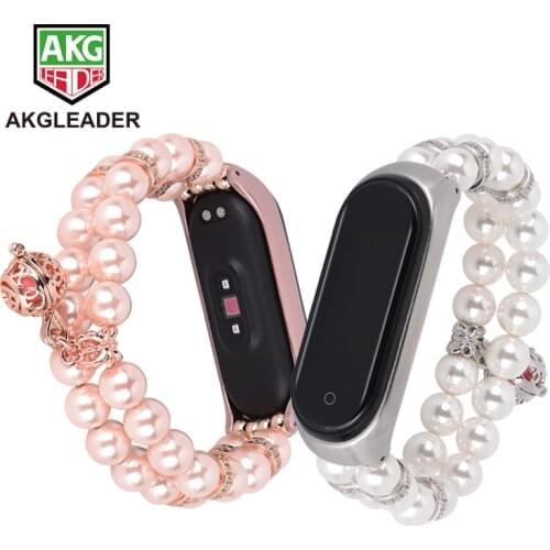 Womens Wrist Bracelet For Xiaomi Miband 5 Strap Metal Crystal Jewelry Style montre femme Wriststrap Correas De Reloj Miband 4