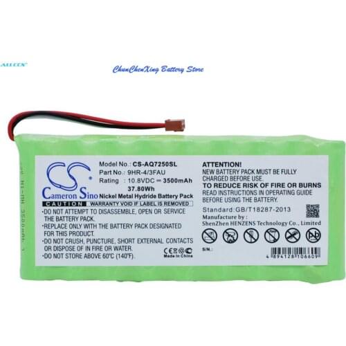 Cameron Sino 3500mAh Battery 9HR-4/3FAU for Ando AQ7250, AQ7250 mini-OTDR