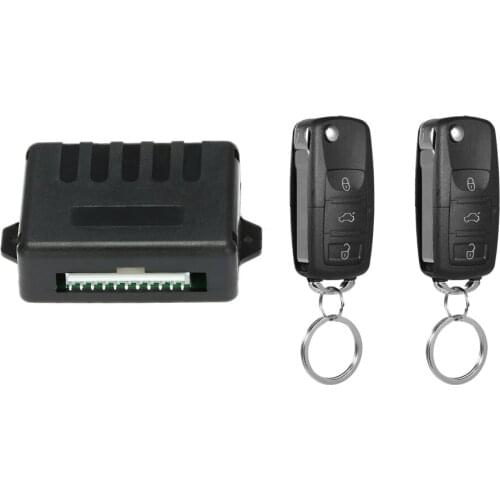 Car Door Lock Keyless Entry System Remote Central Control Locking Kit with Trunk Release Button Universal Car Central Lock