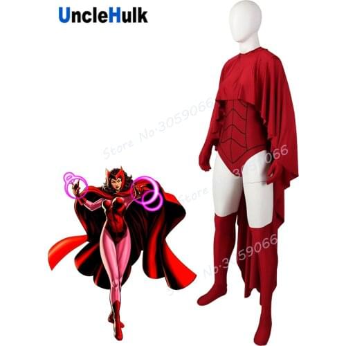 Scarlet Witch Costume Wanda Django Maximoff - Heroine | UncleHulk