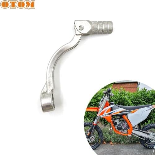 OTOM 2021 Motorcycle Aluminum Forged Gear Shift Lever Shifter Foot Rest Pedal For KTM SX XC XCW HUSQVARNA TC TE 85 125 150 TPI15