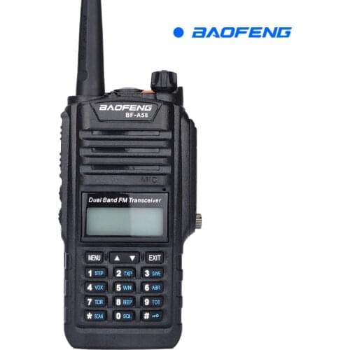 Baofeng BF-A58 waterproof walkie talkie uv2 two-stage portable high-power self driving tour professional waterproof