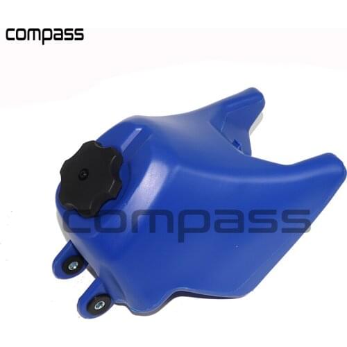 Fuel Gas Petrol Tank Assembly Blue Kit for Yamaha PW50 Peewee 50