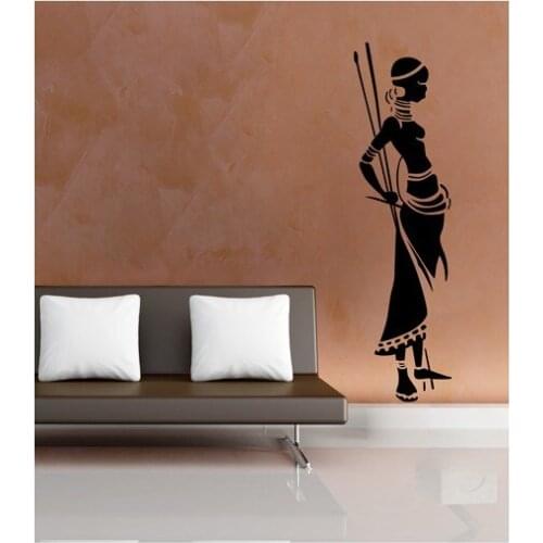 Girls Velvet Wall Sticker, Girl Velvet Sticker, Wall Sticker 49 X178 Cm