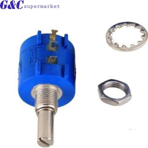 3590S-2-103L 3590S 10K ohm Precision Multiturn Potentiometer 10 Ring Adjustable Resistor