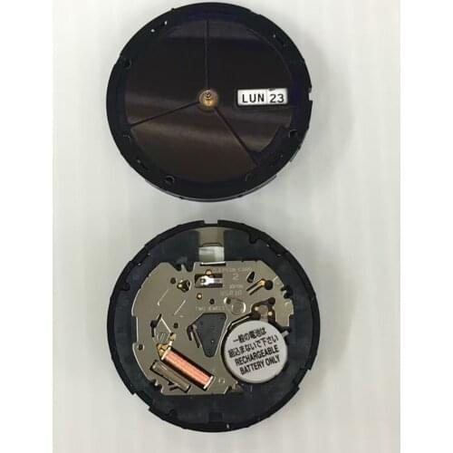 Watch accessories original Japanese photokinetic quartz movement VS43A movement three - pin dual calendar with battery