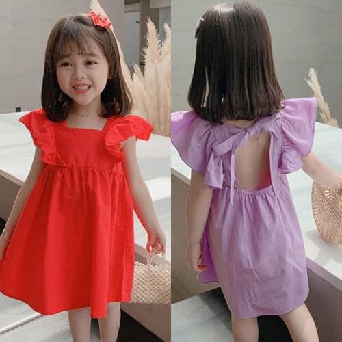 Children Sweet Dress Summer Girl Halter Skirt Children Skirt Children Clothing Hot Sale