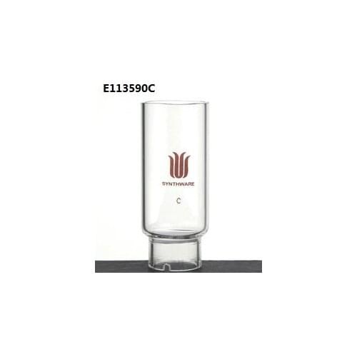 E113590C: Extraction Thimble, Glass, Fits Extractor Size:medium, O.D.*Height:35*90mm, Porosity:C