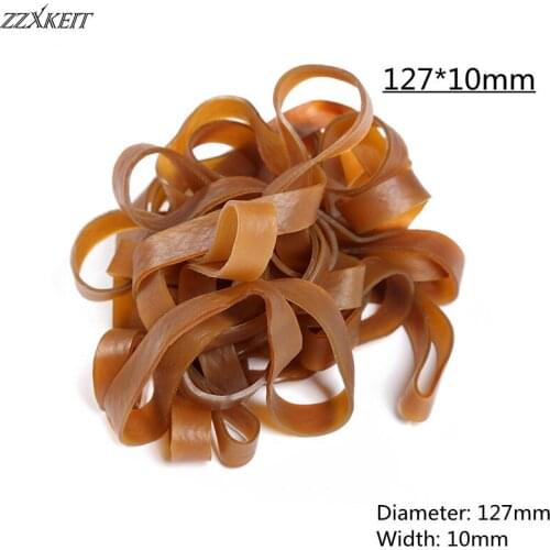 127*10mm High Elastic Round Elastic Band Rubber Band Elastic Cord for School Factory Package Supplies Accessories