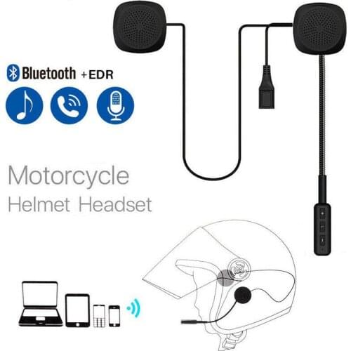 Helmet Headset Wireless Bluetooth V4.1 Headphones Compatible with most Motorcycle Scooter Helmets Hands Free Talking headphone