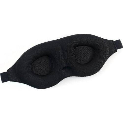 Hot Sale 3D Memory Foam Pad Eyeshade Sleeping Cover Blindfold Travel Rest Sleep Eye Mask Shades Soft Sponge Eye Care