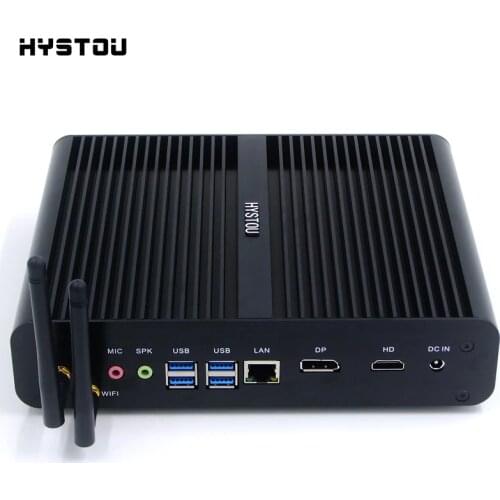 Intel Core i7 7500U 6500U 5500U 4500U Fanless Mini desktop Computer Gaming PC Windows 10 HTPC TV Box UHD 4K Micro PC Barebone i7