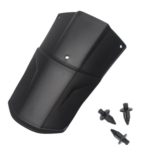 Motorcycle Black Plastic Front Fender Extender Mudguard Extension For BMW F850GS 2018 2019 2020