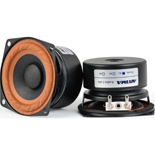 AIYIMA 2Pcs 2.5inch 15W Audio Portable Speakers 4Ohm 8Ohm Full Range Hifi Bass Mini Speaker DIY For Home Theater