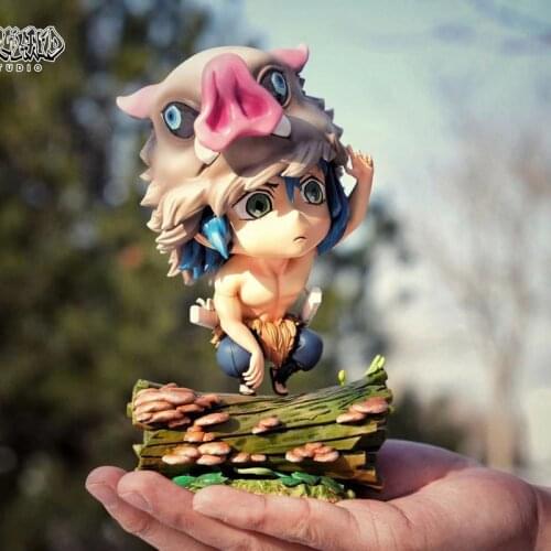 Presale Demon Slayer [Yihong] ShowHand SH Inosuke GK Limited Statue Figure
