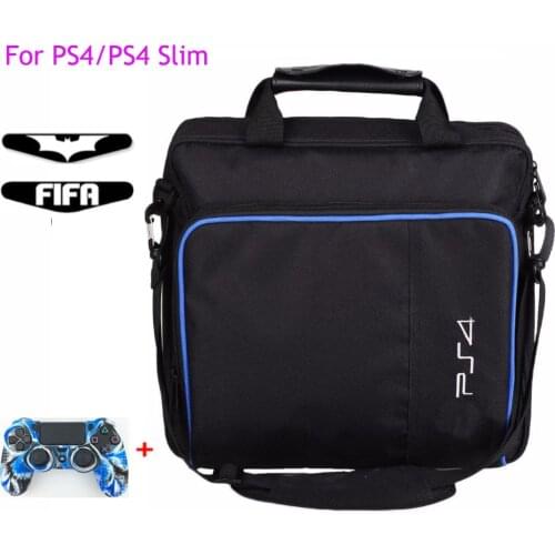 For PS4 / PS4 Pro Slim Game Sytem Bag Original size For PlayStation 4 Console Protect Shoulder Carry Bag Handbag Canvas Case
