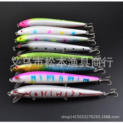 160pcs/lot 5.5" 14cm classic lures bait lures 0.56OZ 15.8g bionic bait lures hard plastic Bait misoprostol dw-1040
