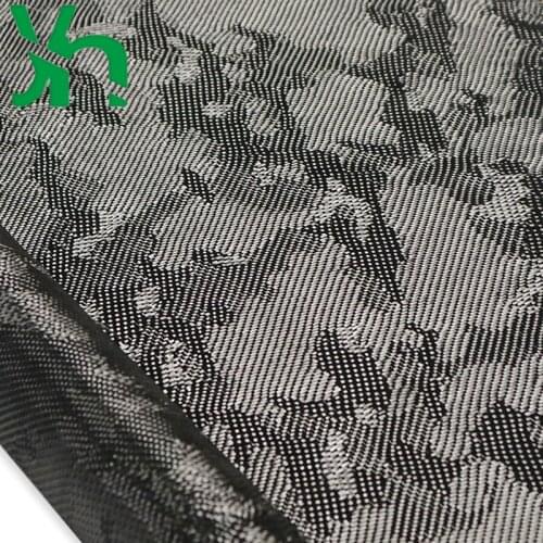 3K210g black camouflage pattern carbon fiber cloth, personalized modified auto parts, engine compartment appearance car interior