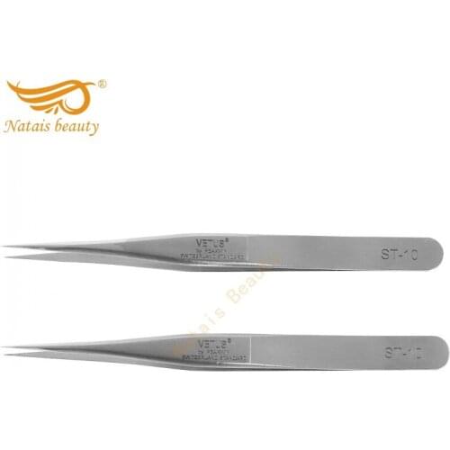 5pcs/lot Professional Stainless Tweezers for Eyelash Extension Eyebrow Tweezer Free Shipping