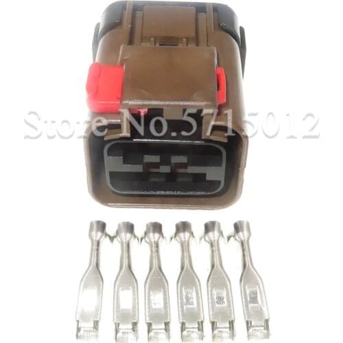 6 Hole 54200610 Waterproof Gasoline Oil Pump Assembly Plug Sockets Female Auto Connector With Terminals
