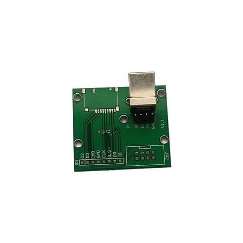 Free Ship Square opening USB module 3d printer accessories main control panel accessories red rabbit motherboard accessories