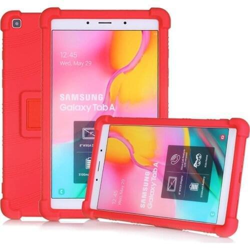 Tab A 8.0 inch 2019 Tablet Case for Samsung Galaxy Tab A 8 SM-T290 SM-T295 Silicon Protective Skin Shell Stand Funda Para Case