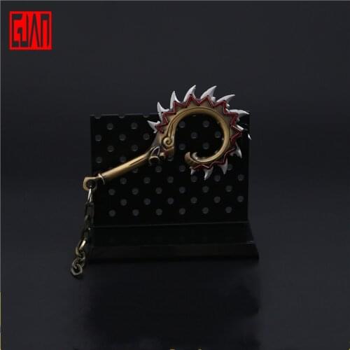 Alloy Sword Toy Game Surrounding 11 Cm Road Rage Indigenous Skin Weapon Model Metal Ornaments Not Edged