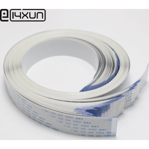 EClyxun 200mm 0.8mm Pitch FFC FPC Flexible Flat Cable Same Side AWM 20624 80C 60V 26P 30P 32P 34P 24P 20P 18P