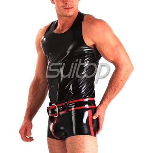 EMS high quality classical heavy latex catsuit