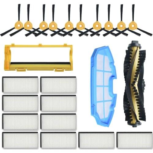 Hepa filter side brush Primary Filter for Ecovacs Deebot N79S N79 for Eufy RoboVac 11 11C for CONGA EXCELLENCE 990 Brush cover